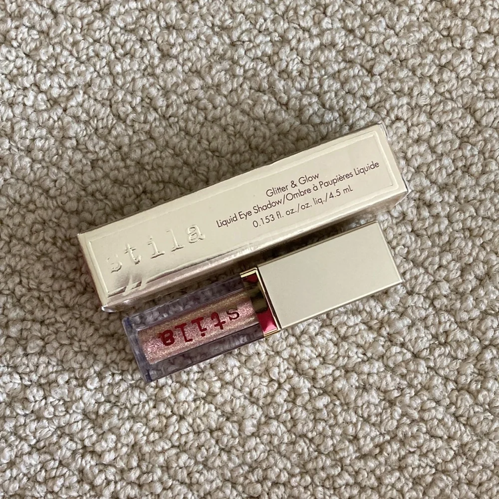NEW Stila Glitter & Glow Liquid Eye Shadow Wanderlust 0.153 fl oz Full Size NIB